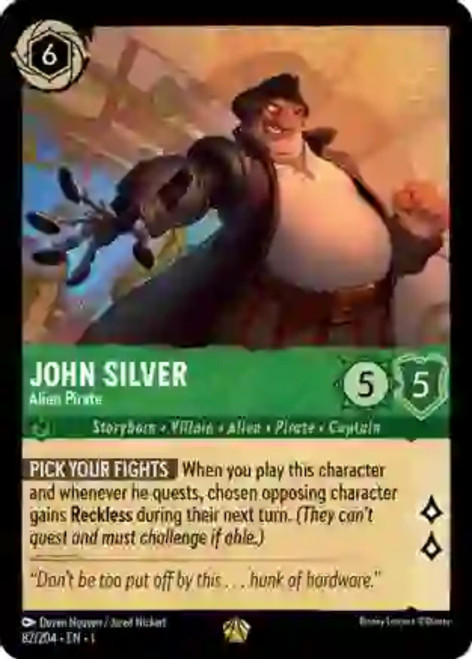 John Silver - Alien Pirate (foil)