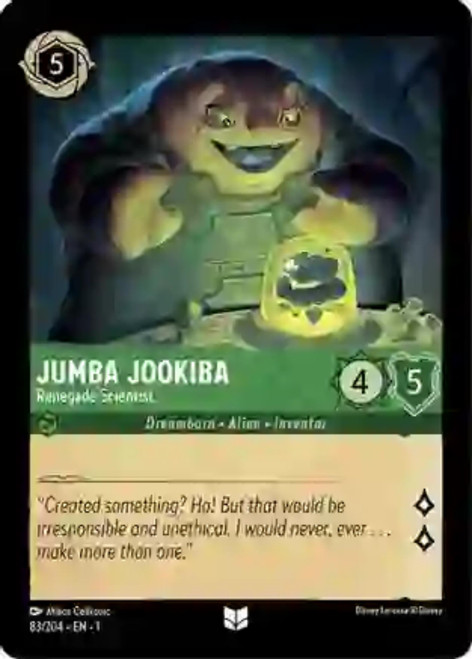 Jumba Jookiba - Renegade Scientist (foil)
