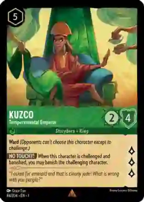 Kuzco - Temperamental Emperor (foil)