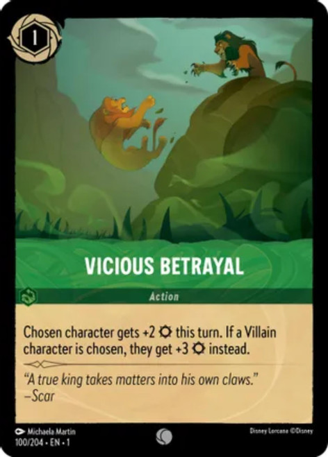 Vicious Betrayal (foil)