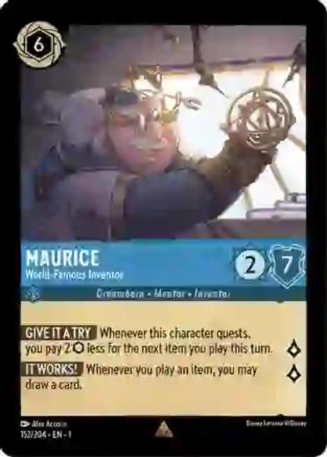 Maurice - World-Famous Inventor (foil)
