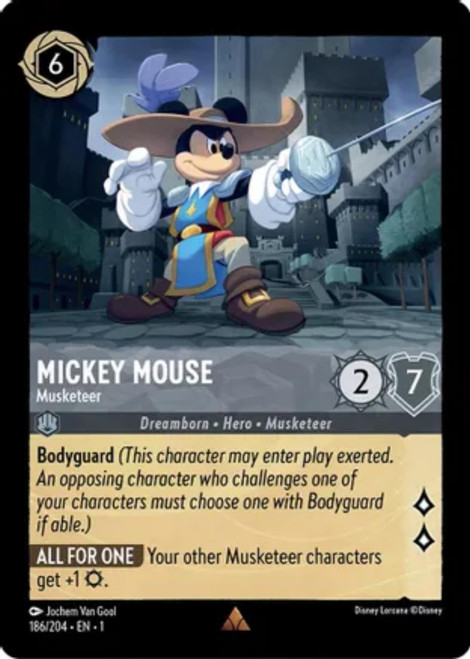Mickey Mouse - Musketeer (foil)