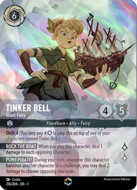 Tinkerbell, Giant Fairy (Enchanted Rare)
