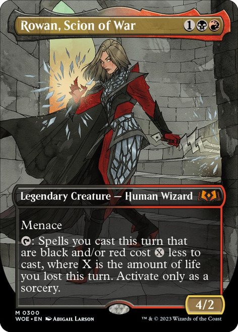 Rowan, Scion of War (Borderless Art)