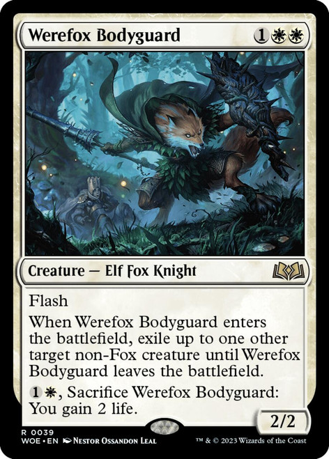 Werefox Bodyguard | Wilds of Eldraine