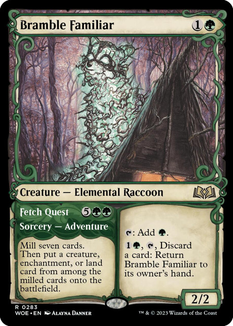 Bramble Familiar (Showcase Frame)