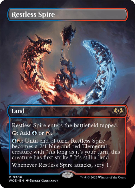 Restless Spire (Borderless Art)