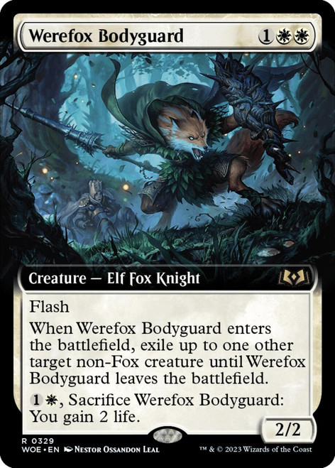 Werefox Bodyguard (Extended Art)