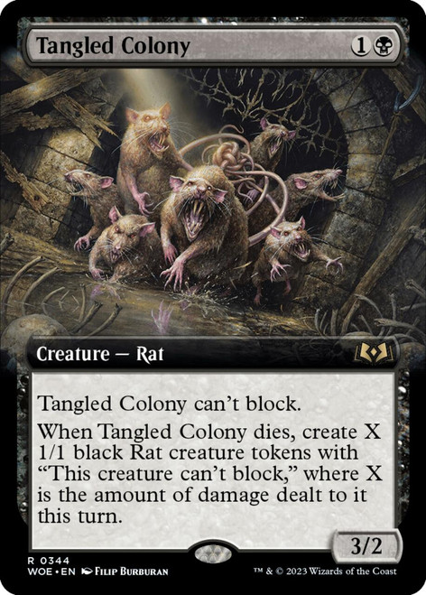 Tangled Colony (Extended Art) | Wilds of Eldraine