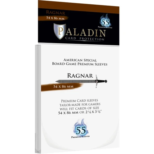 Paladin Card Sleeves: Ragnar 54mm x 86mm American Special (55x)