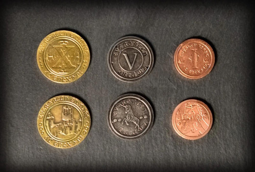 50 Metal Coins Game Upgrade Set