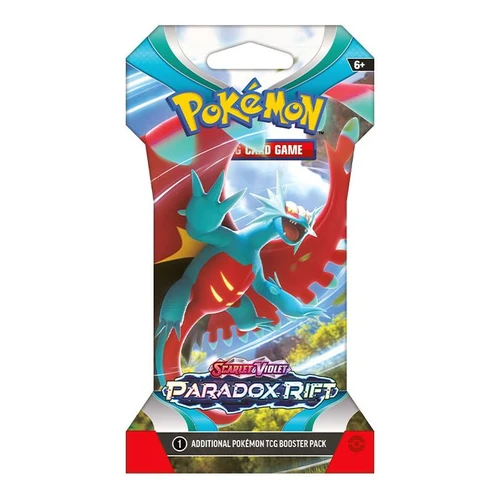 Scarlet and Violet Paradox Rift Booster Pack (Cardboard Packaging)