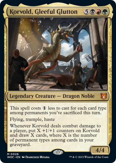Korvold, Gleeful Glutton (foil)