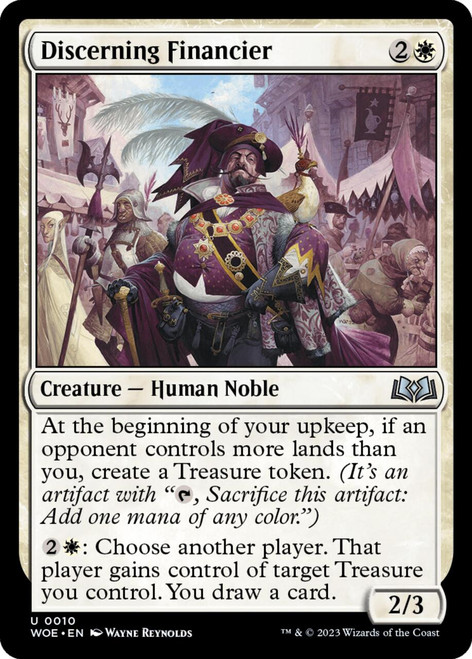 Discerning Financier (foil)