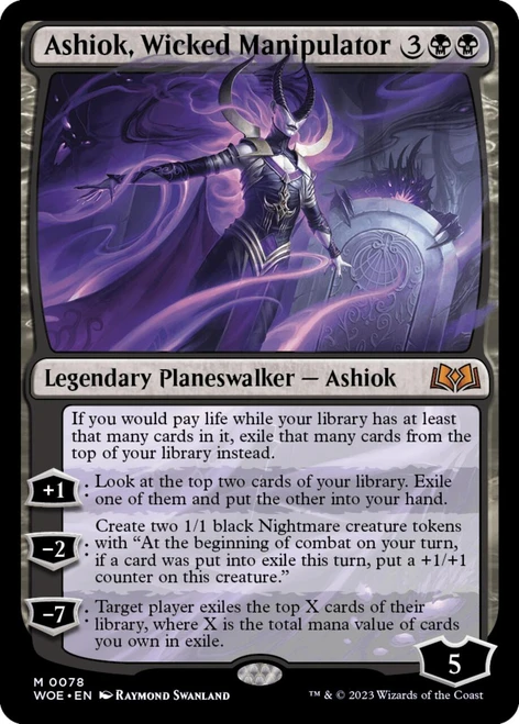 Ashiok, Wicked Manipulator (foil)