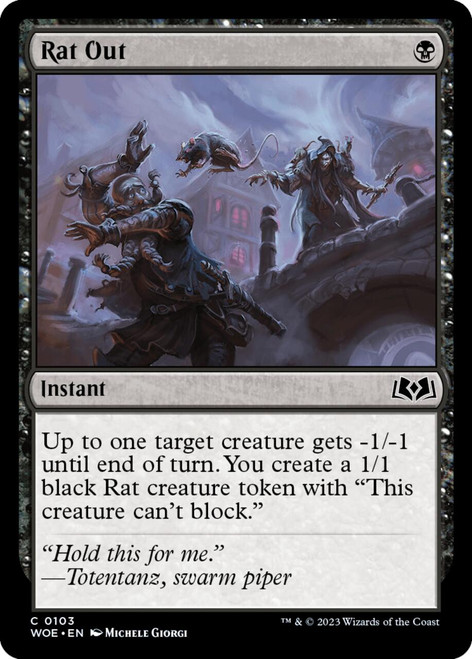 Rat Out (foil)