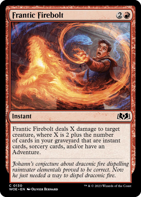 Frantic Firebolt (foil)