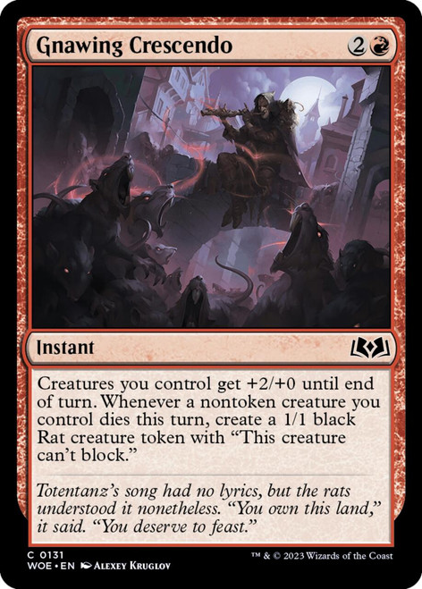 Gnawing Crescendo (foil)