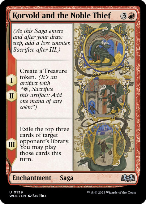 Korvold and the Noble Thief (foil)