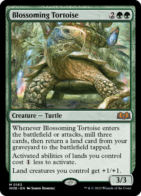 Blossoming Tortoise (foil)