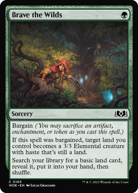 Brave the Wilds (foil)