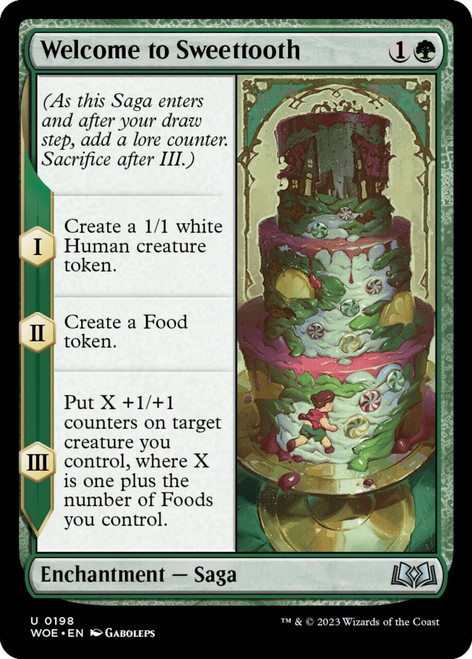 Welcome to Sweettooth (foil)