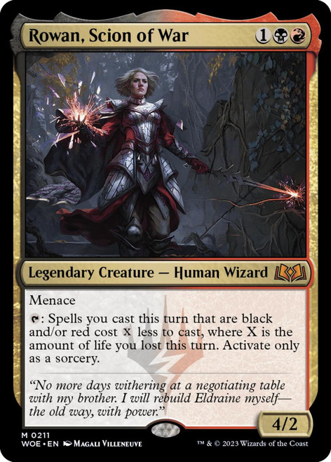 Rowan, Scion of War (foil)