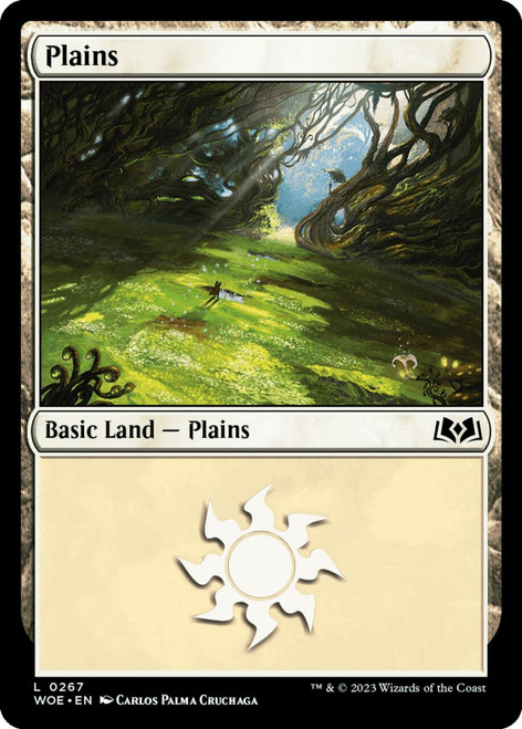 Plains (#267) (foil) | Wilds of Eldraine