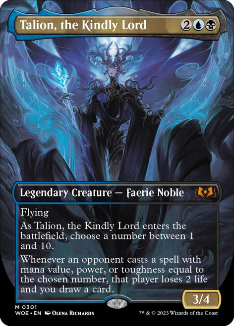 Talion, the Kindly Lord (Borderless Art foil)