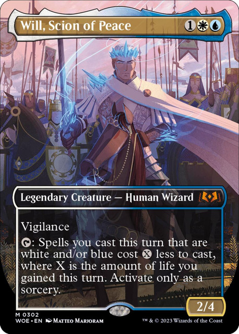 Will, Scion of Peace (Borderless Art foil)