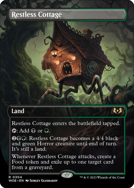 Restless Cottage (Borderless Art foil)