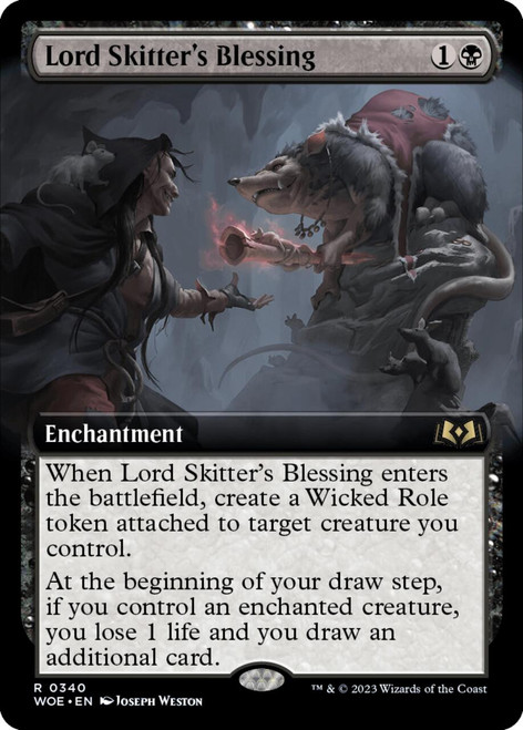 Lord Skitter's Blessing (Extended Art foil)