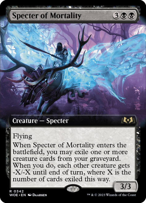 Specter of Mortality (Extended Art foil)