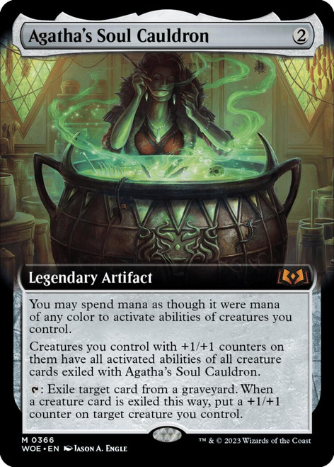 Agatha's Soul Cauldron (Extended Art foil)
