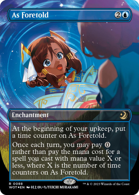 As Foretold (Borderless Confetti foil)