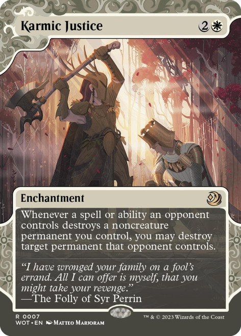 Karmic Justice (Enchanting Tales foil)