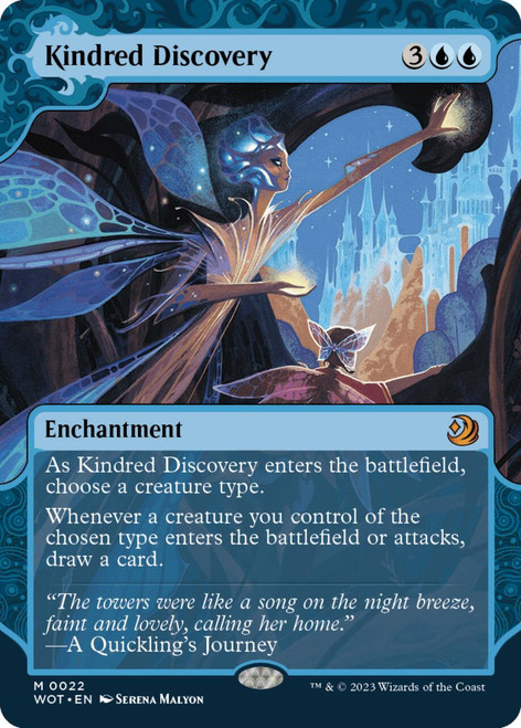 Kindred Discovery (Enchanting Tales foil) | Wilds of Eldraine Enchanting Tales