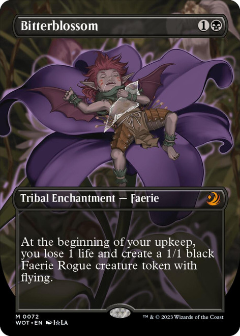 Bitterblossom (Borderless Art foil)