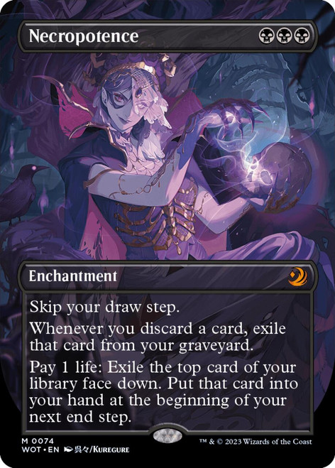 Necropotence (Borderless Art foil)