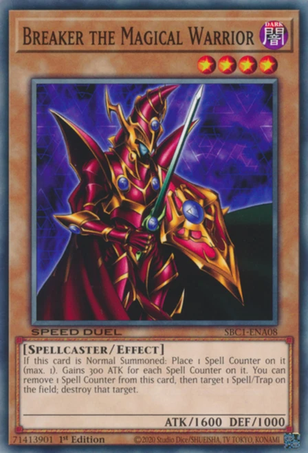 SBC1-ENA08 Breaker the Magical Warrior