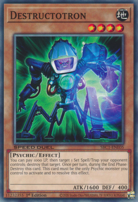 SBC1-ENE05 Destructotron