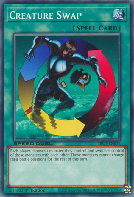 SBC1-ENE17 Creature Swap