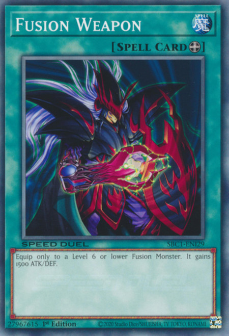 SBC1-ENI29 Fusion Weapon