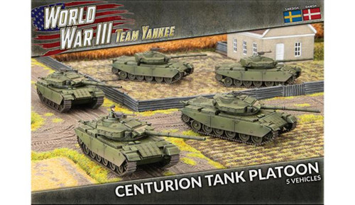 World War III: Team Yankee - Centurion Tank Platoon (x5 Plastic)
