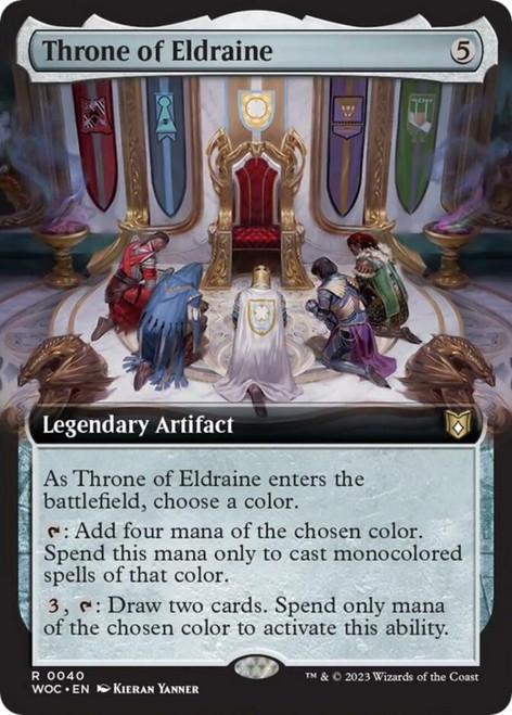 Throne of Eldraine (Extended Art foil)