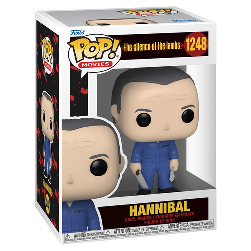 POP! Movies - The Silence of the Lambs #1248 Hannibal Lecter with Knife and Fork