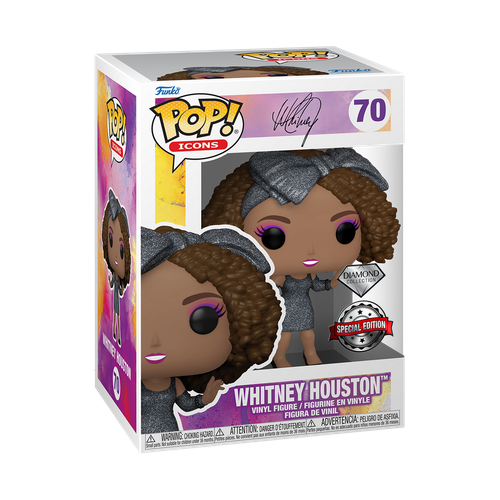 POP! Icons #70 Whitney Houston (How Will I Know) (Diamond Glitter)