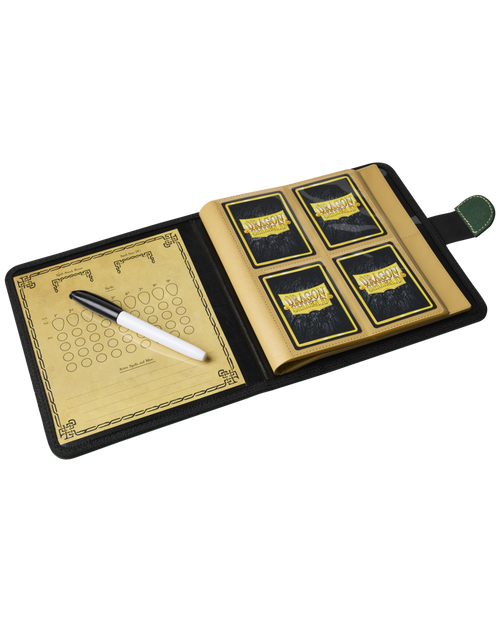 *DAMAGED* Dragon Shield Spell Codex Portfolio - Forest Green