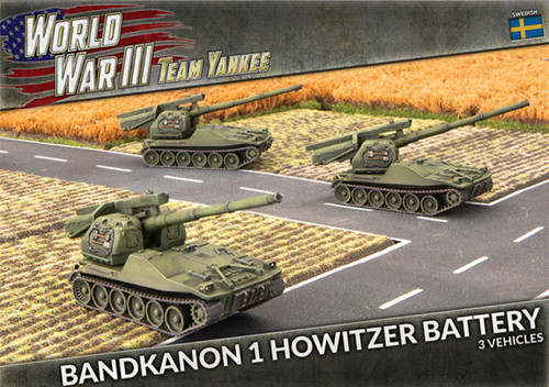 World War III: Team Yankee - Bandkanon 1 Howitzer Battery (x3)
