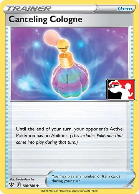 Astral Radiance 136/189 Cancelling Cologne (Prize Pack League Promo Non-Holo)